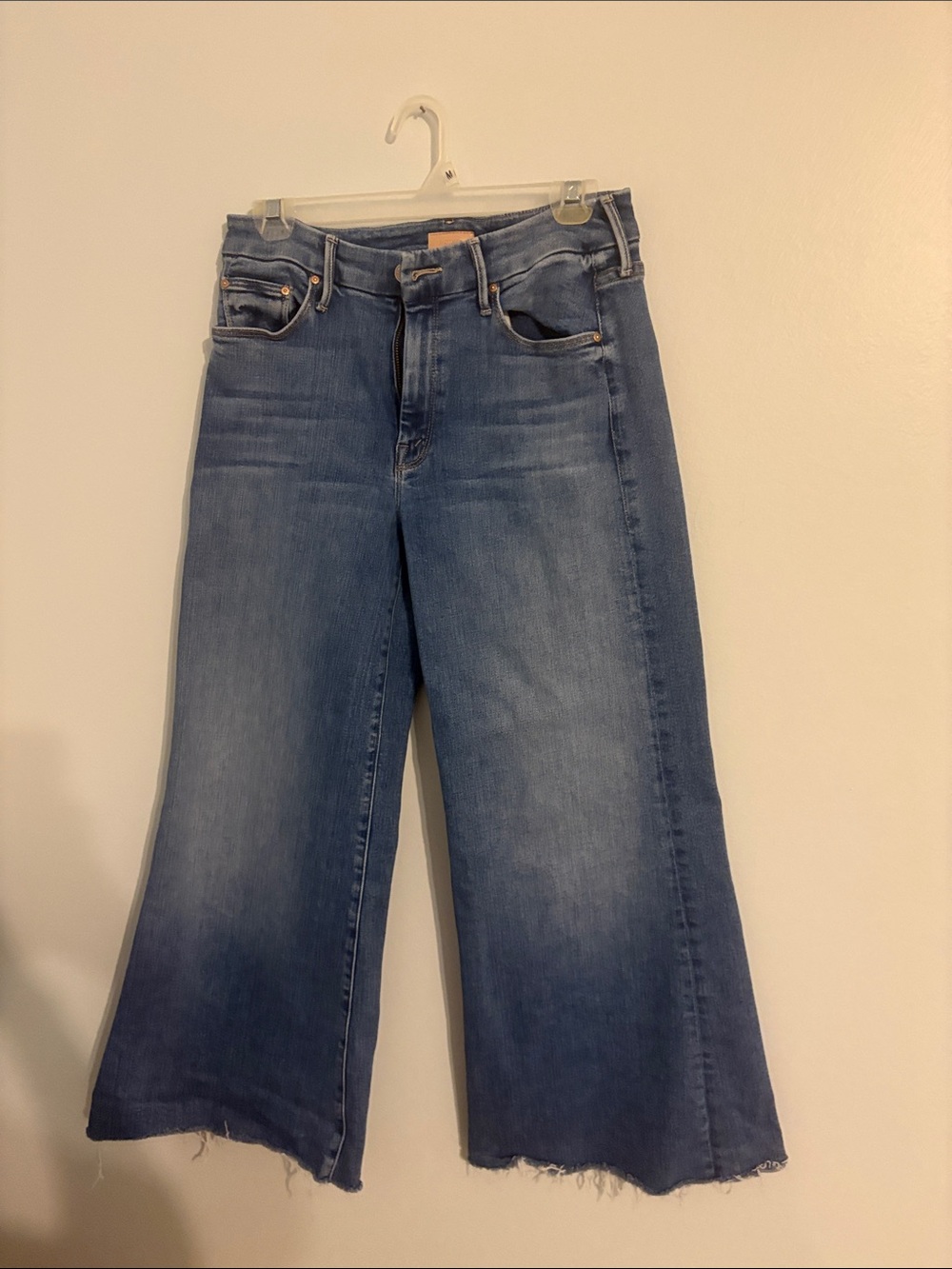 MOTHER Wide-Leg Jeans